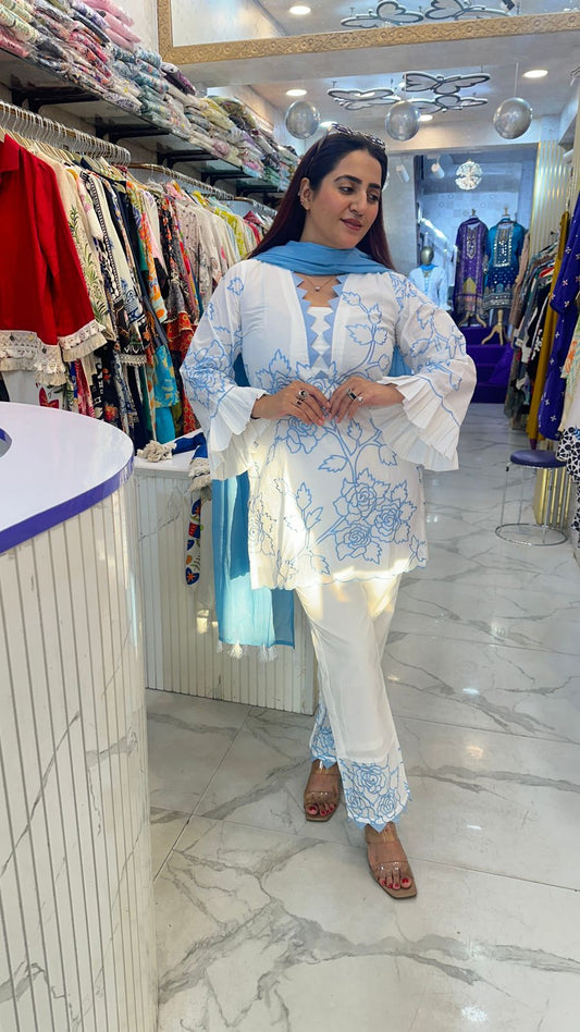 "OJASVI" Elegant Floral Suit FS61