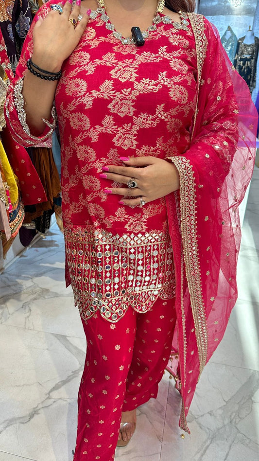 "LALIMA" Elegant Party Wear Designer Suit FS61