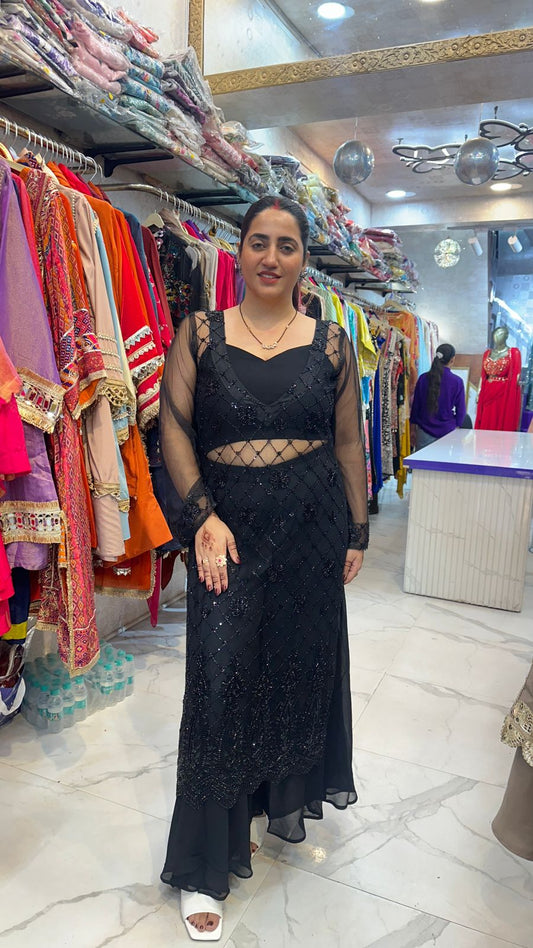 "ZIVRA" Beautiful Indo-Western 3 Piece FS80