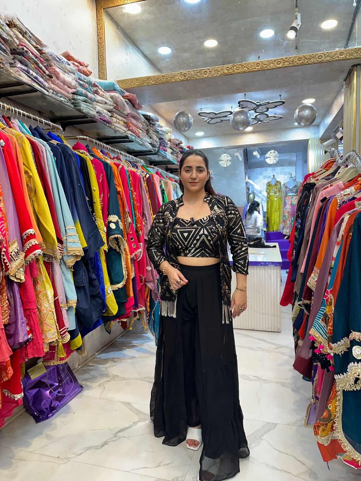 "JHOOM" Beautiful Indo-Western Dress FS110