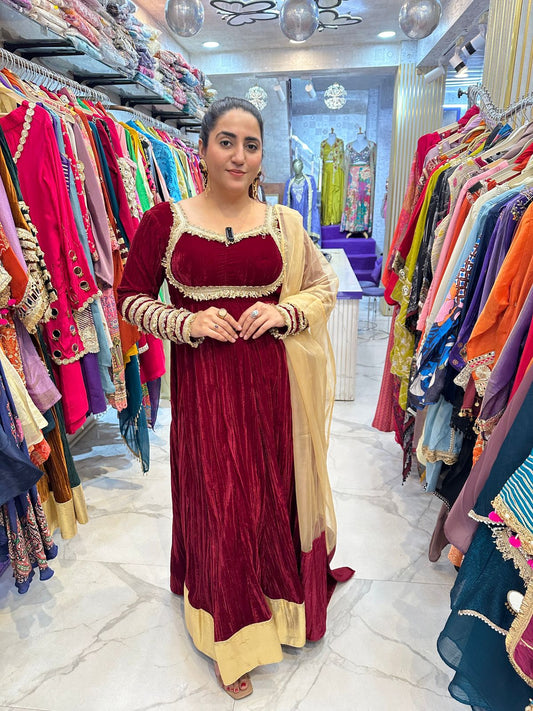 ‘MASTANI’ 2 piece suit Anarkali and Dupatta FS114