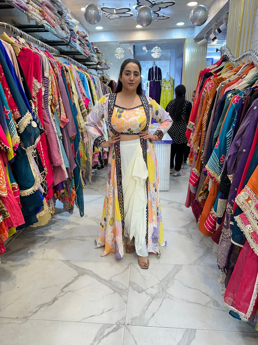 "PHOOL" Elegant Party Wear Dress FS126