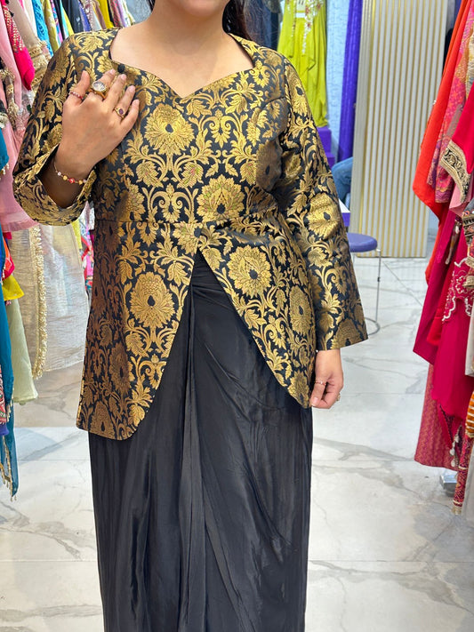 ‘KALMAH’ Elegant Indo Western Drees FS131