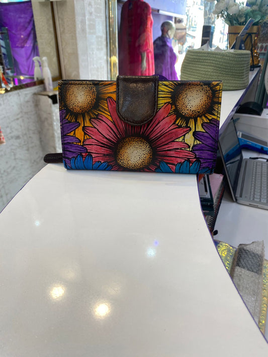 Beautiful Flower Print Clutch FS208