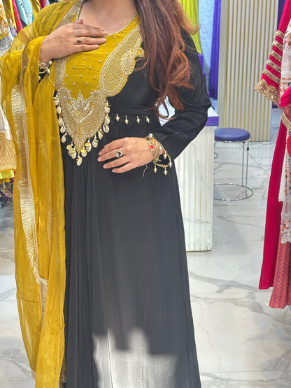 "PALAK" Elegant Anarkali Suit FS181