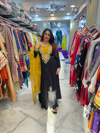 "PALAK" Elegant Anarkali Suit FS181