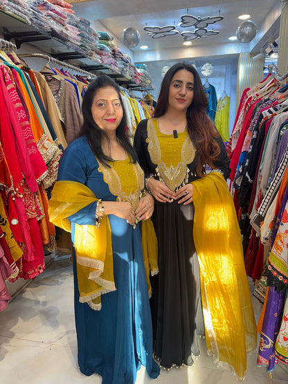 "PALAK" Elegant Anarkali Suit FS181