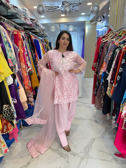 ‘Rashi’ Stunning Crochet Work Suit FS199