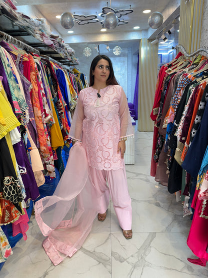 ‘Rashi’ Stunning Crochet Work Suit FS199