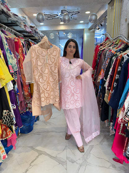 ‘Rashi’ Stunning Crochet Work Suit FS199