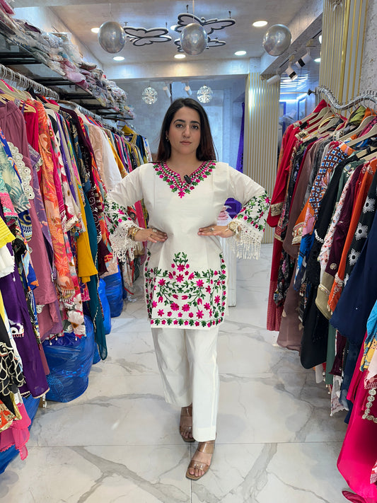 ‘SAHR’ Beautiful Cotton Co-Ord Set FS200