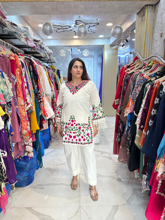 ‘SAHR’ Beautiful Cotton Co-Ord Set FS200