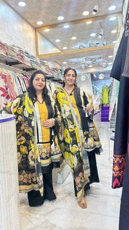 "MITTI " SUMMER COTTON 4 PIECE SUIT FS22