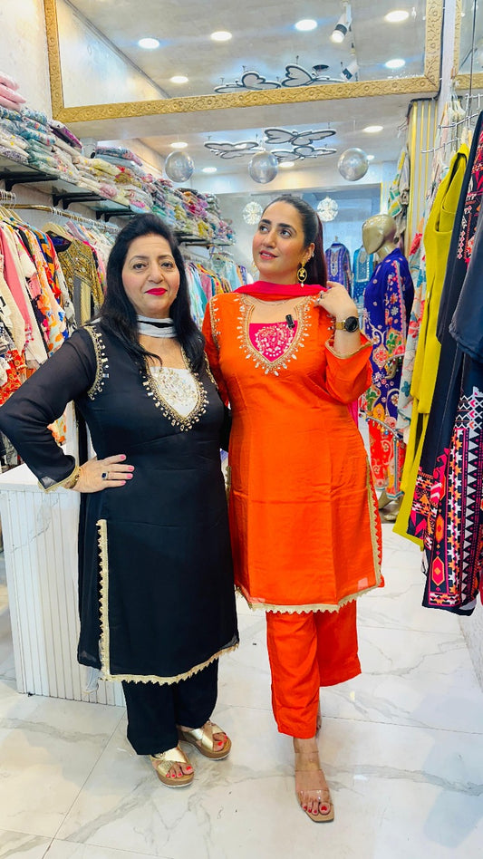 "PIND" FESTIVE  MIRROR SUIT FS31