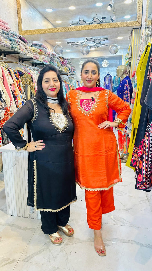 "PIND" FESTIVE  MIRROR SUIT FS31