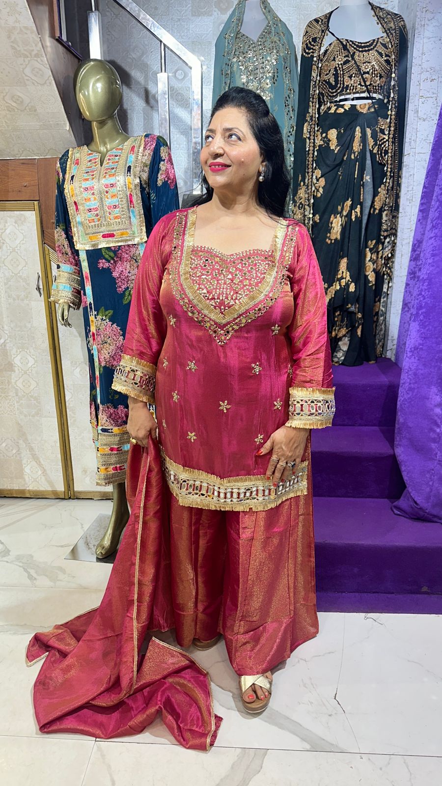 "TANISHQ" Elegant Ethnic Duo in Rich FS43