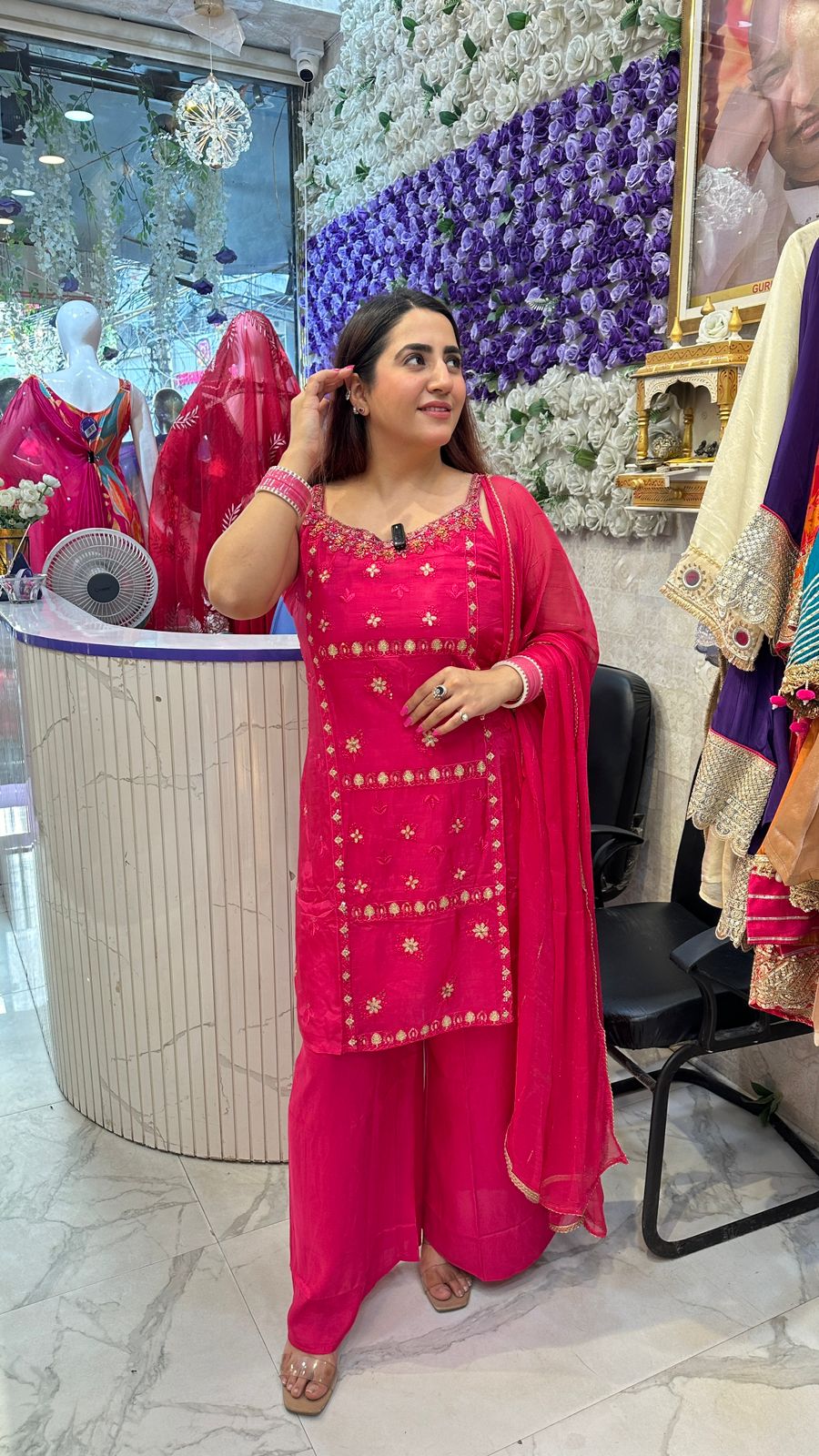 "GULAABO"  Beautiful Designer Suit FS55