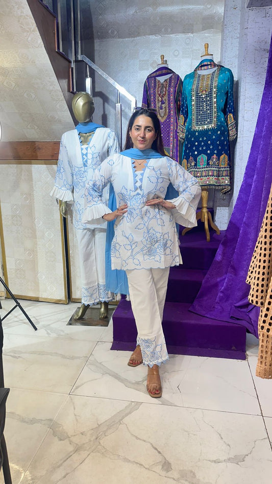 "OJASVI" Elegant Floral Suit FS61