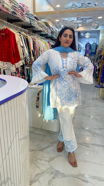 "OJASVI" Elegant Floral Suit FS61