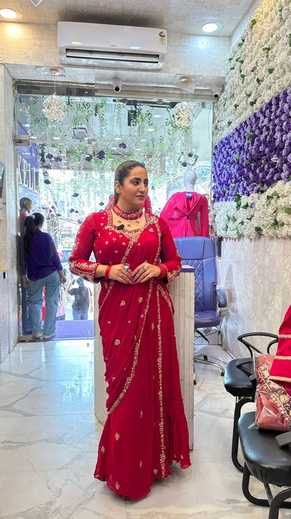 "RAKTIMA" Draped in Grace, Styled for the Spotlight FS58