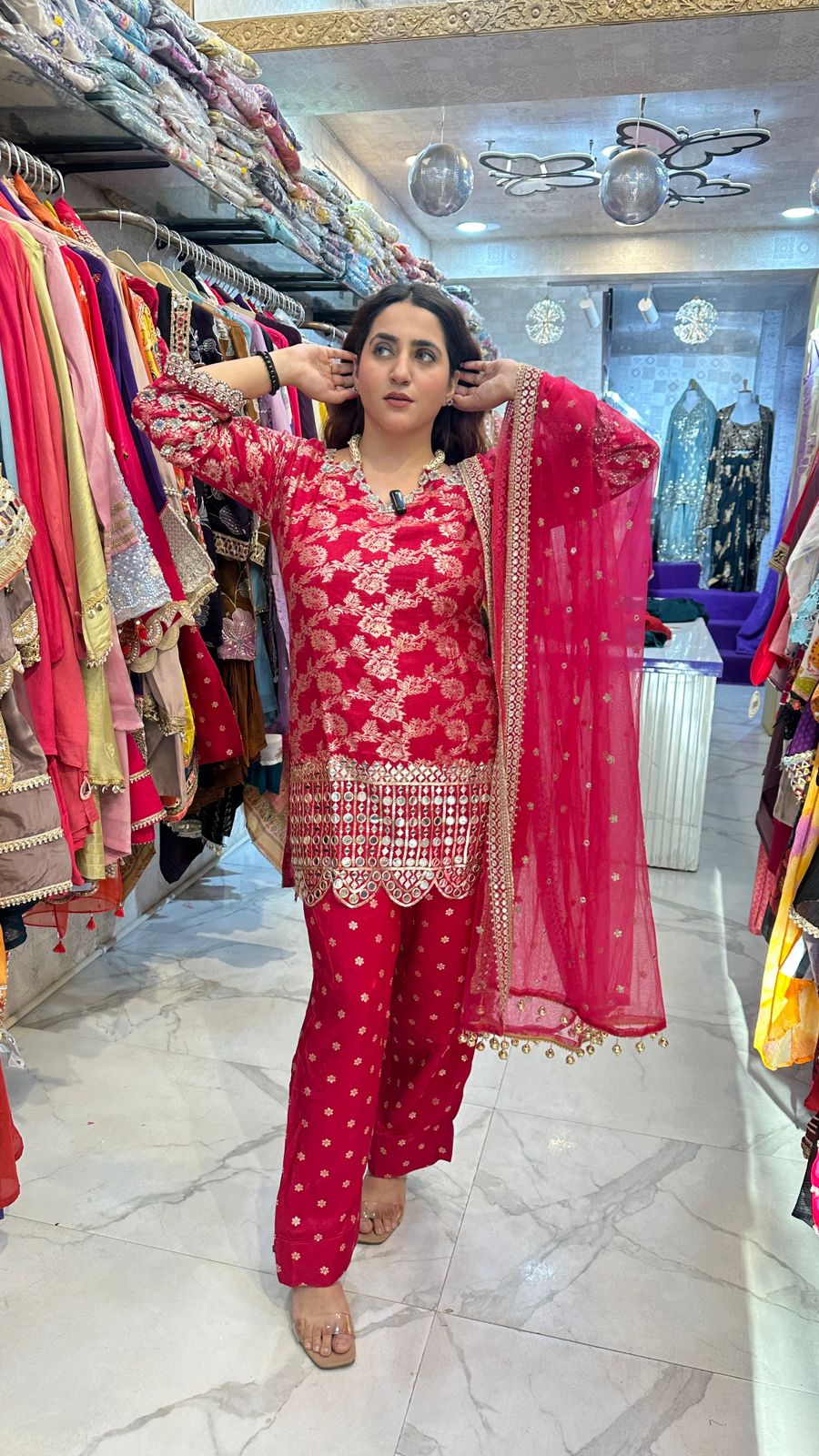 "LALIMA" Elegant Party Wear Designer Suit  FS61