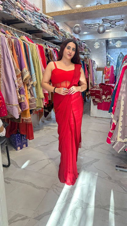 "SHRINGAR"  Bold Drape Saree With Elegant Looks  FS63