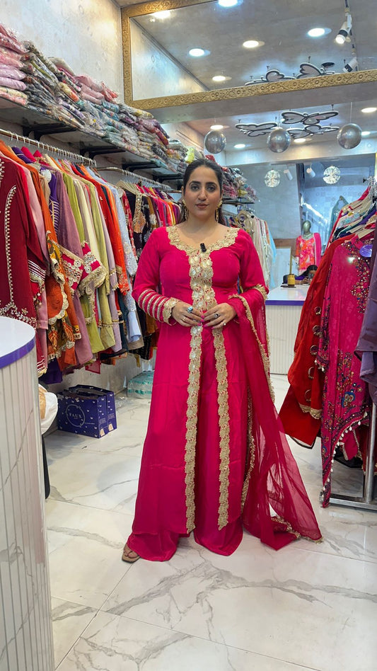 "MISHIKA" Beautiful Gota Patti Ethnic Wear FS66