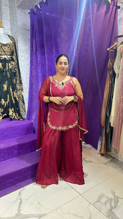 "ZARIKA" Beautiful Designer Suit With Design FS75