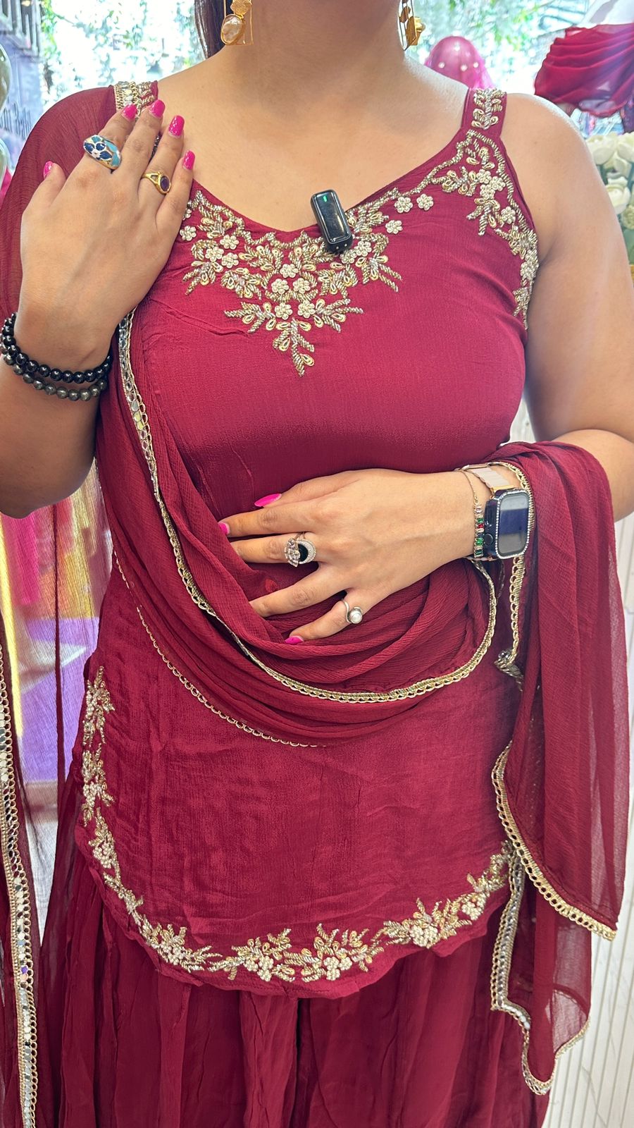 "ZARIKA" Beautiful Designer Suit With Design FS75