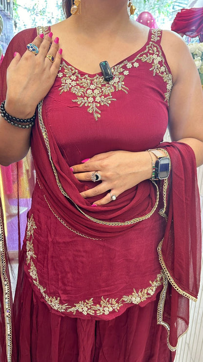 "ZARIKA" Beautiful Designer Suit With Design FS75