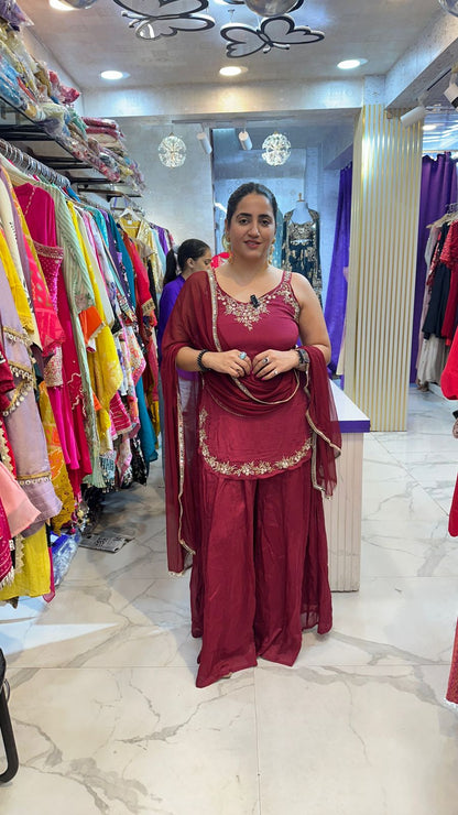 "ZARIKA" Beautiful Designer Suit With Design FS75