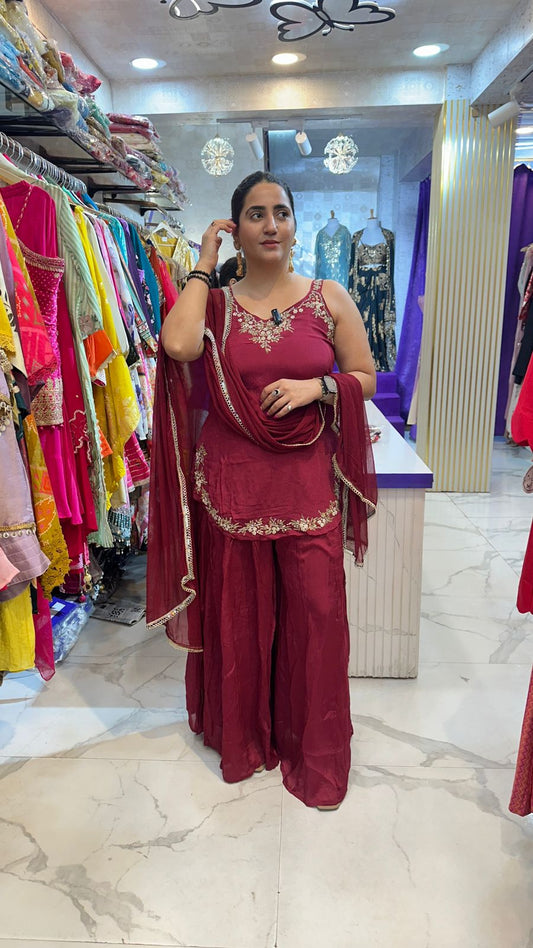 "ZARIKA" Beautiful Designer Suit With Design FS75