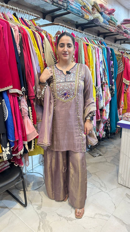 "CHHAVI" Beautiful Mirror Work Suit FS76