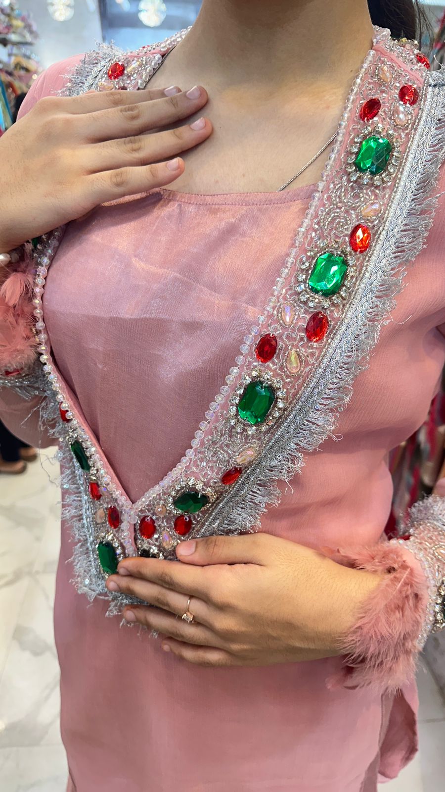 ‘SIFRAA’ Beautiful 3 Piece Set with Garara FS78