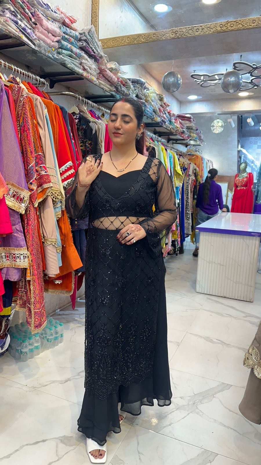 "ZIVRA" Beautiful Indo-Western 3 Piece  FS80