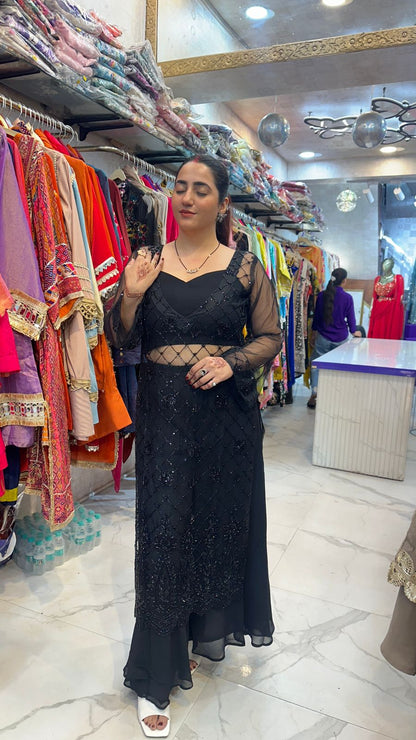 "ZIVRA" Beautiful Indo-Western 3 Piece  FS80