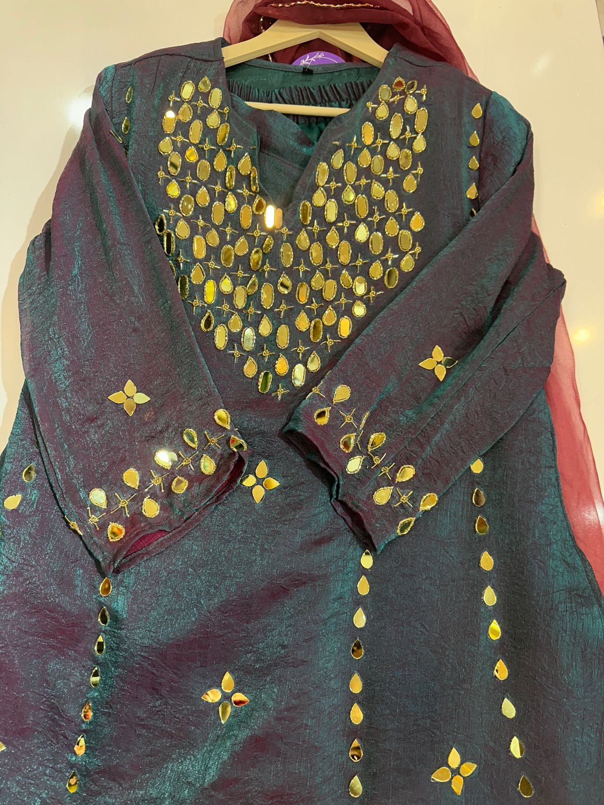 ‘MISYA’ Stunning Designer Sharara Suit FS95