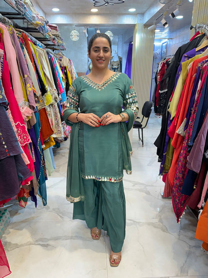 "PACHHM" Elegant Suit With Back Design FS101