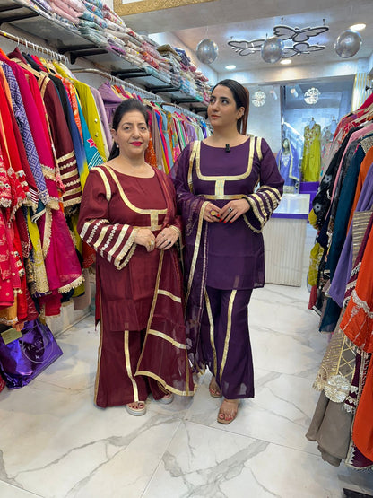 "TASHAN" Elegant Suit With Back Design FS103