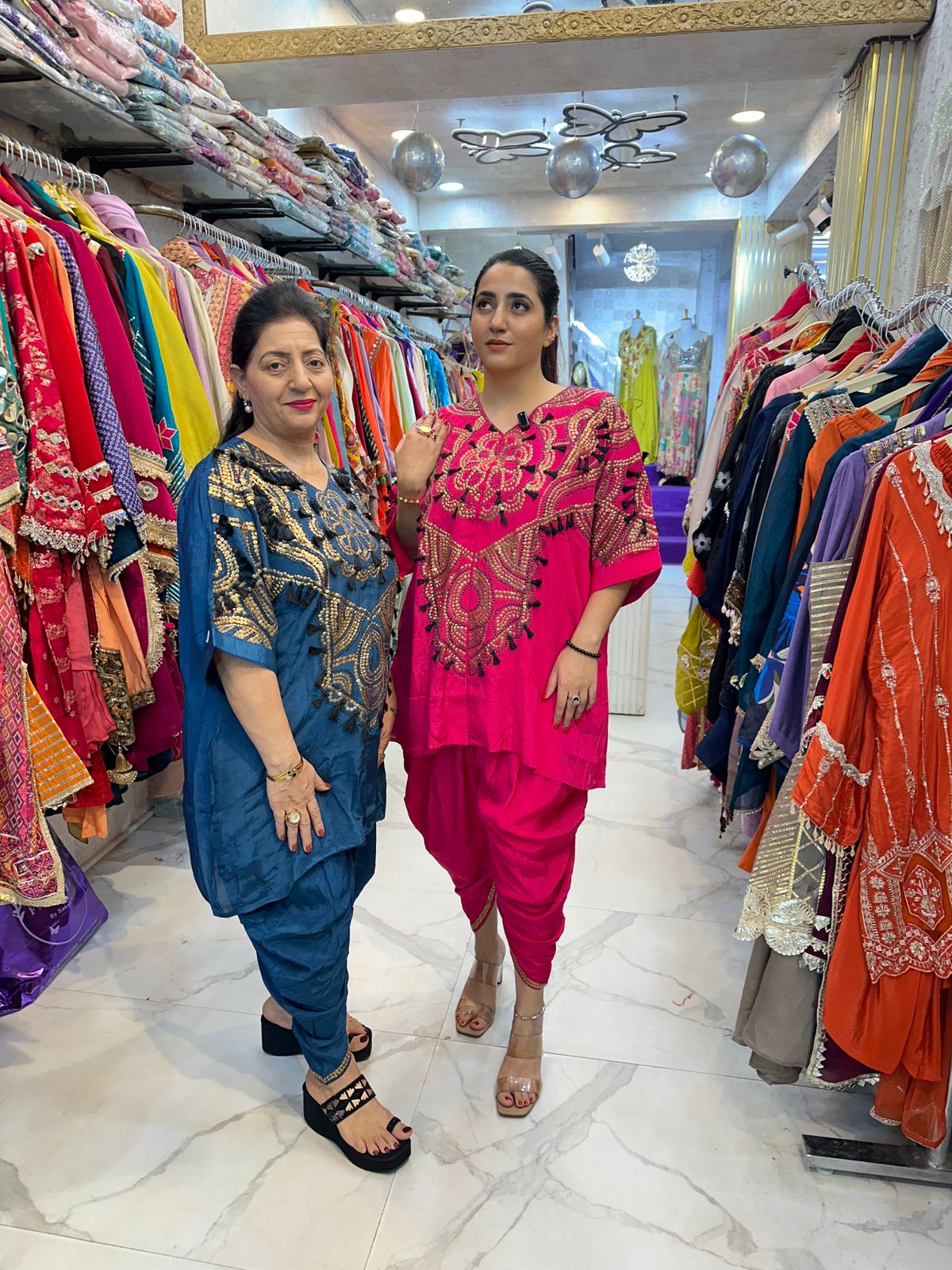 " SAJDAA" Beautiful Dress With Elegant Design FS105