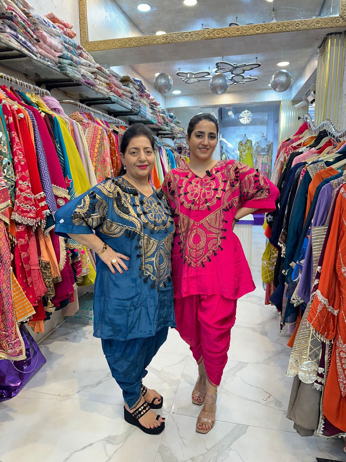 " SAJDAA" Beautiful Dress With Elegant Design FS105