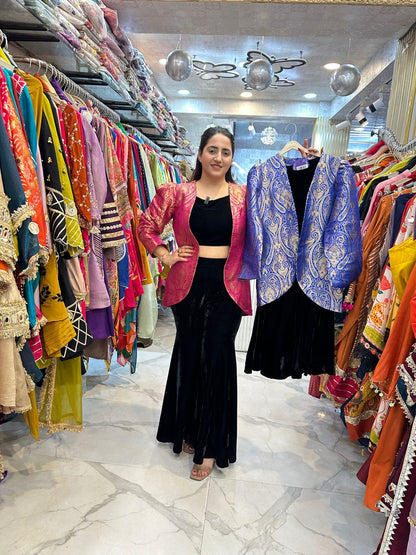 "MAKHMAL" Beautiful Velvet 3 Piece Set FS107