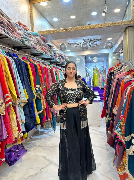 "JHOOM" Beautiful Indo-Western Dress FS110