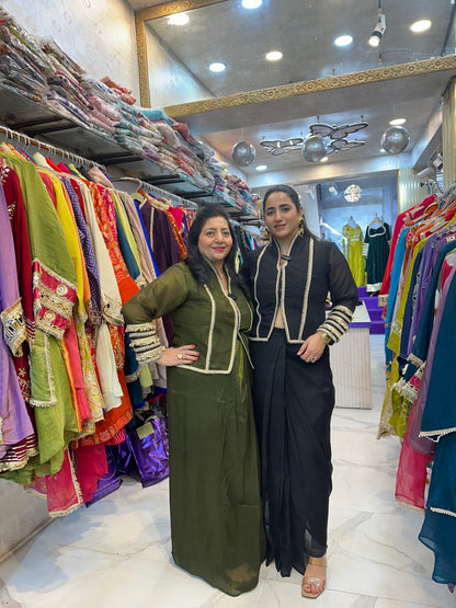 "SHAAN" Beautiful Indo Western Dress FS117