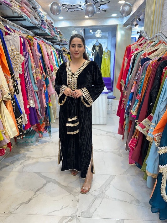 ‘ASRA’ Beautiful Indo Western Dress with Potli FS130