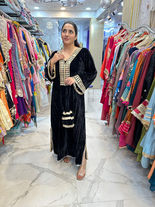 ‘ASRA’ Beautiful Indo Western Dress with Potli FS130