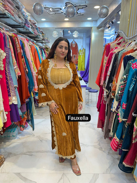 "SAAYA" Elegant Winter Indo Western FS132