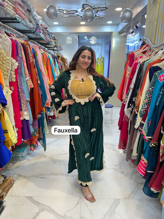 "SAAYA" Elegant Winter Indo Western FS132