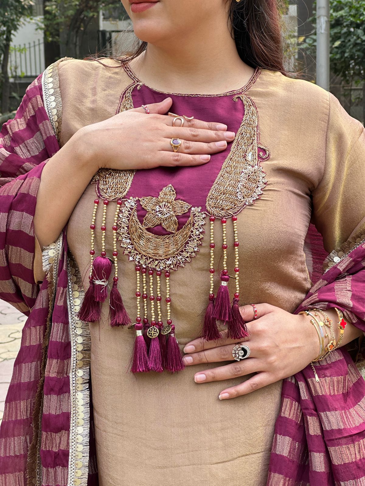 "RAJSHREE" Elegant Woolen Suit FS170