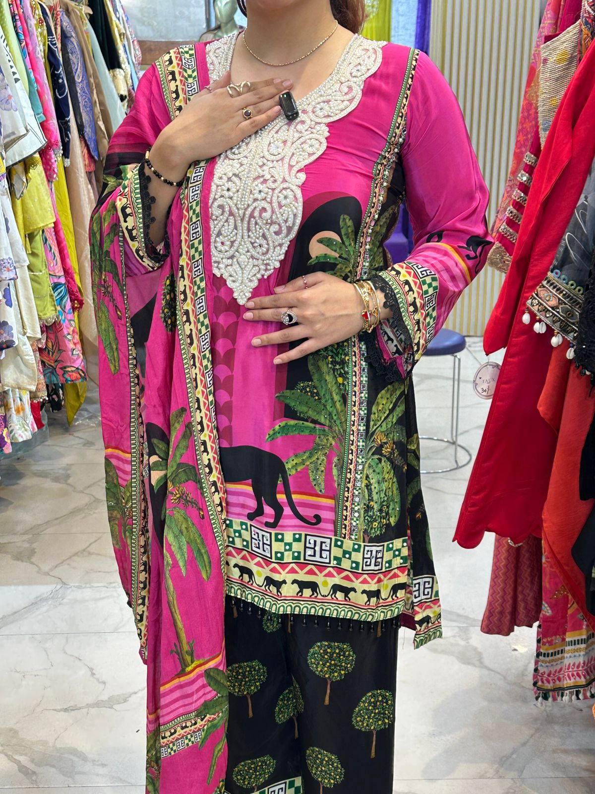 'Lakhina' Stunning Farshi Suit FS178
